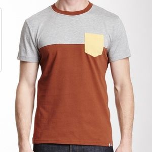 Bellfield Collection Cut & Sew Crew Neck Tee